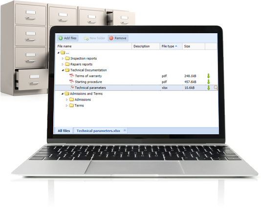 Document Archive and Active Spreadsheets.